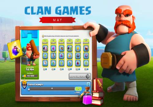 اهمیت Clan Games و نحوه بهره ‌برداری از جوایز آن