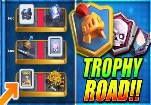 تحلیل سیستم Trophy Road و نحوه صعود سریع ‌تر در کلش رویال